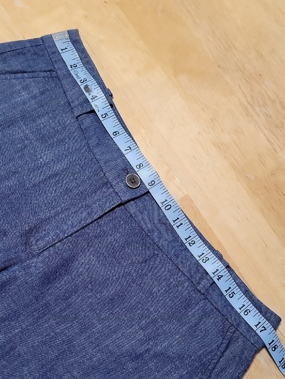 Talbots Petite Chambray Shorts - Picture 5 of 8